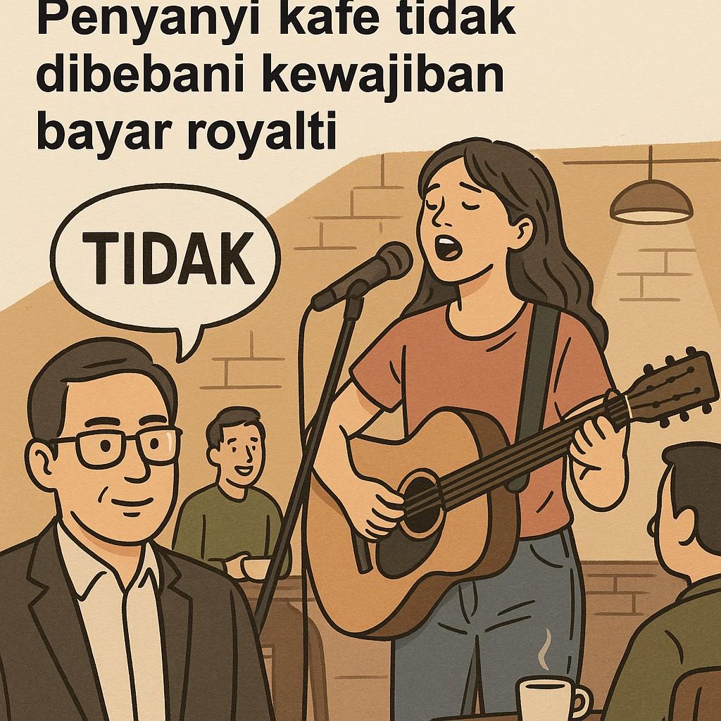Kebijakan Royalti: Pemusik Dilepaskan, Pemilik Kafe Dibebankan
